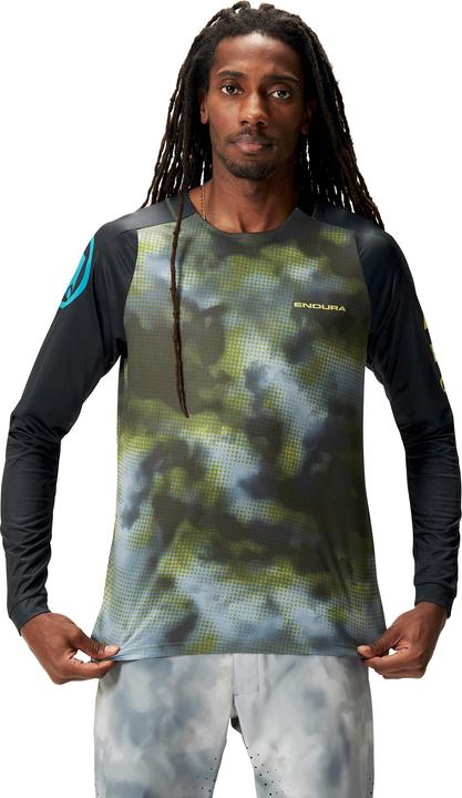 Actual product image Endura Pixel Cloud T-Shirt LTD (long sleeve) (S)