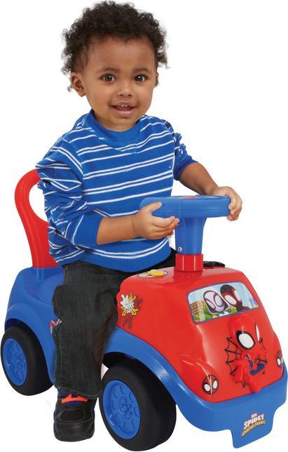 Actual product image Kiddieland Spiderman Spidey Team Ride On (61556)