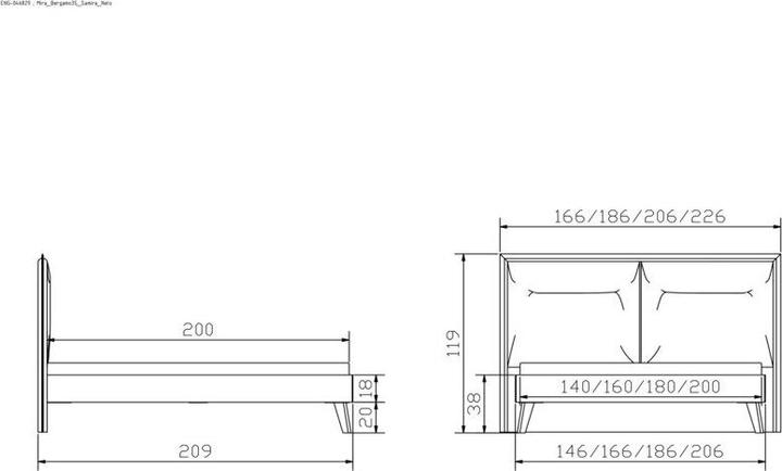 Produktbild Hasena Mira (140 x 200 cm)