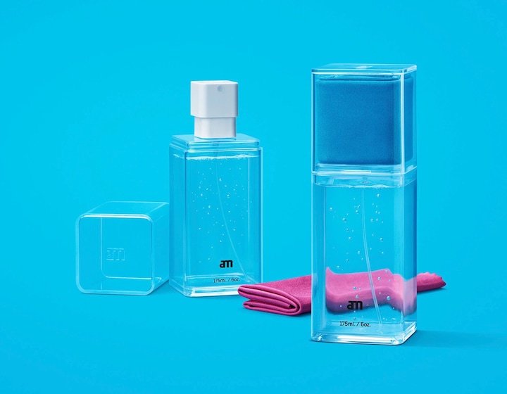 Image du produit AM Denmark Spray nettoyant antibactérien géant pour écrans/téléviseurs Bleu