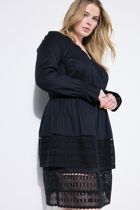 Actual product image Studio Untold Kleid, tailliert, Volants, Spitze (46, 48)