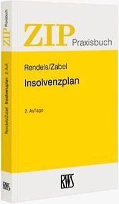 Produktbild Insolvenzplan (Deutsch, Dietmar Rendels, Karsten Zabel, 2015)