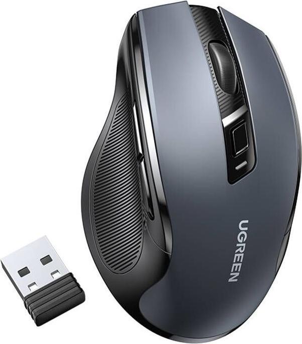 Actual product image Ugreen Wireless mouse 2.4 GHz&BT (black) (Wireless)
