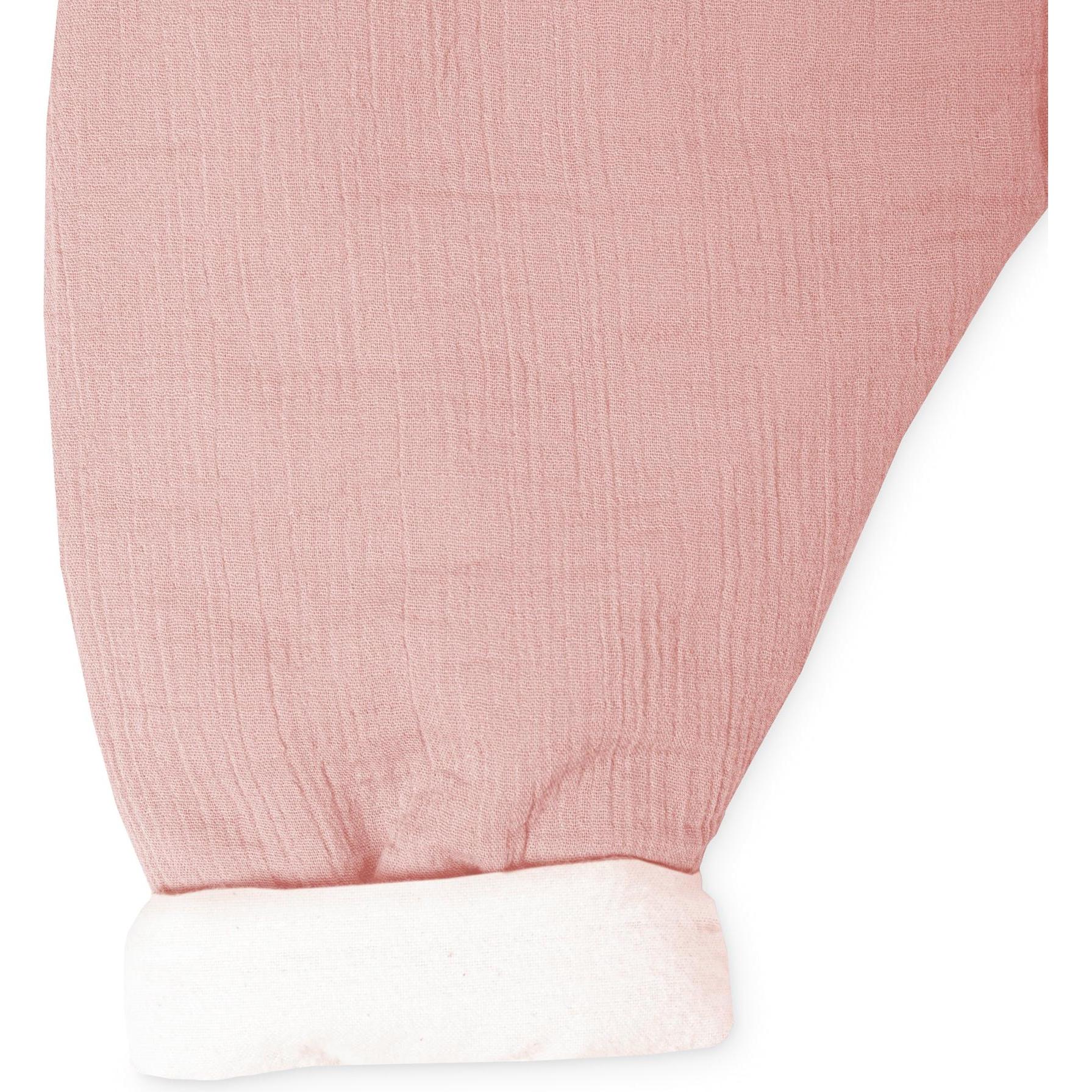 Thumbnail - Julius Zöllner, Babyschlafsack, Jumper Musselin gefüttert, Dusty rose (78 cm)
