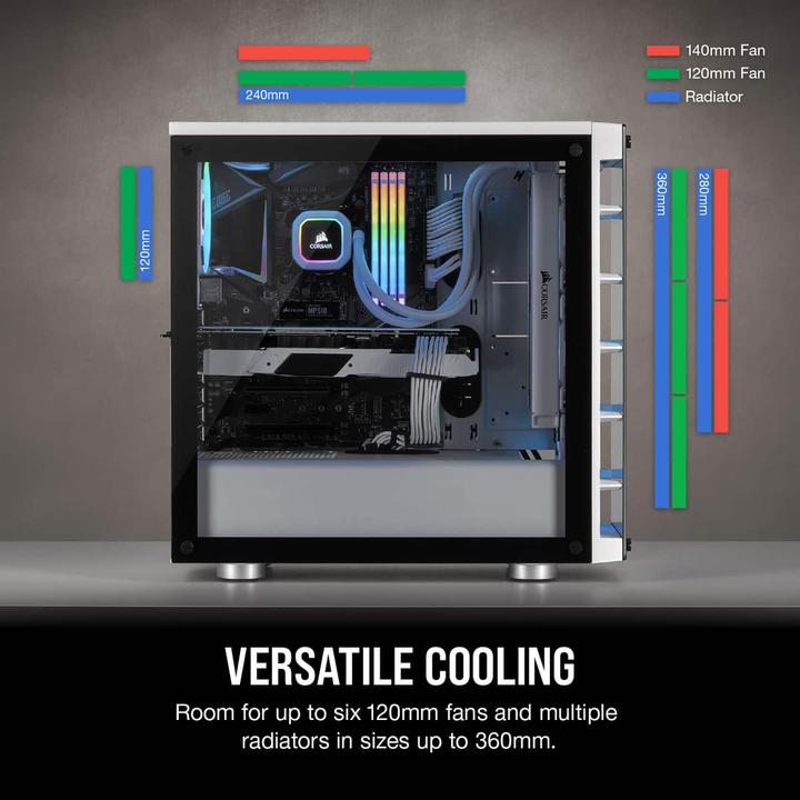 Produktbild Corsair iCUE 465X RGB (ATX, mATX, Mini-ITX)