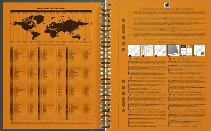 Produktbild Oxford Spiralbuch (A5+, Kariert, Weicher Einband)