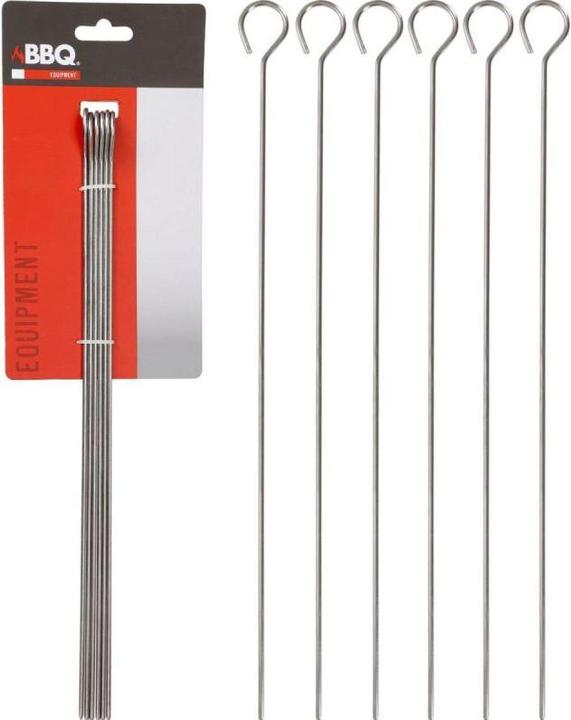 BBQ Collection Szpikulec Do Szaszłyków 6szt Dł. 35,5cm Stal Nierdzewna