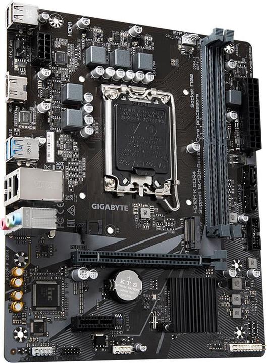 Image du produit Gigabyte H610M K DDR4 (LGA 1700, Intel H610 Express, mATX)