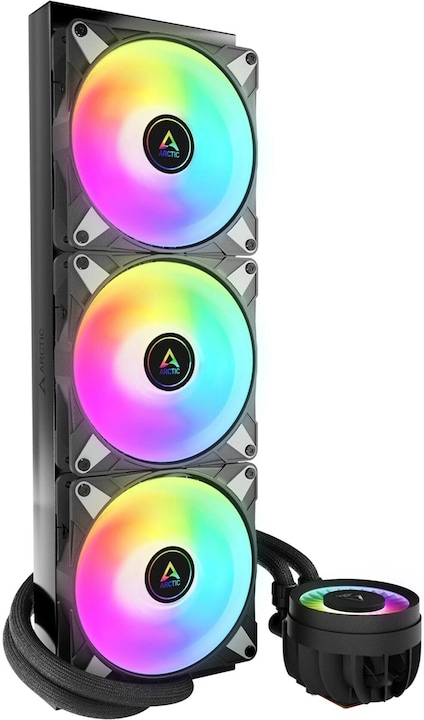 Actual product image Arctic Liquid Freezer III - 420 A-RGB (Black)