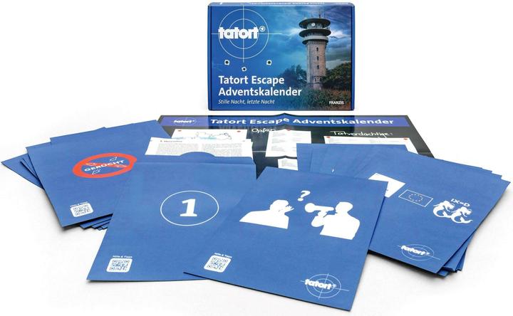 Produktbild Franzis Tatort Escape-Adventskalender: Stille Nacht, letzte Nacht