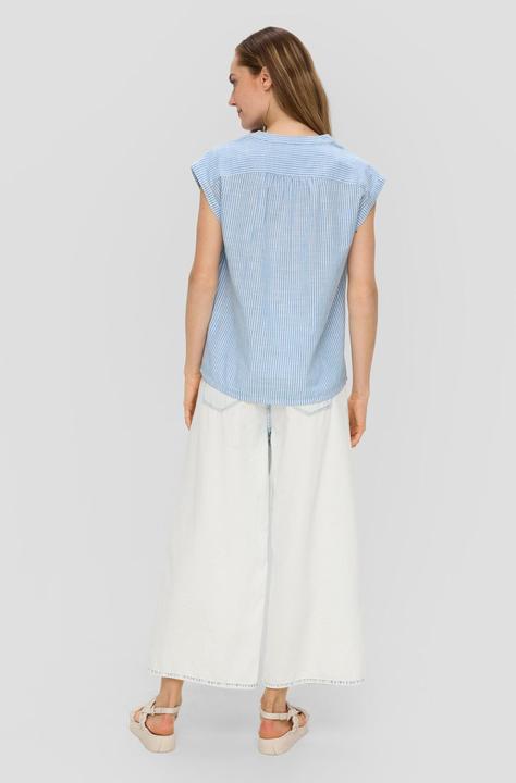 Immagine prodotto s.Oliver Bluse Gestreifte Baumwollbluse im Relaxed Fit (38)