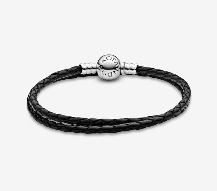 Immagine prodotto Pandora Doppio (38 cm, Argento, Cuoio)