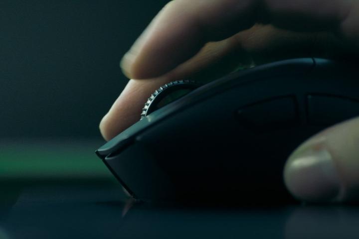 Actual product image Razer Deathadder V4 Pro Mouse Black (Wireless)