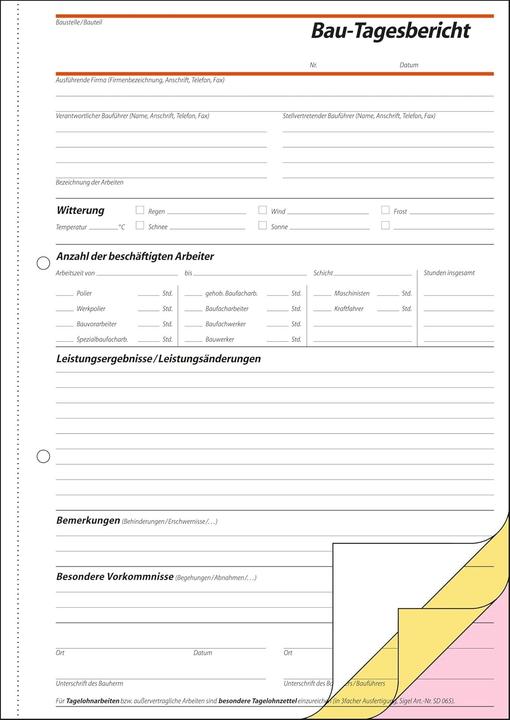 Produktbild Sigel Bautagebuch (40x)