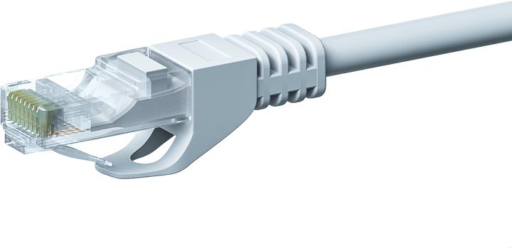 Produktbild Dsit CAT5e Netzwerkkabel, U/UTP, 15 meter, Weiss, 100% Kupfer (U/UTP, CAT5e, 15 m)