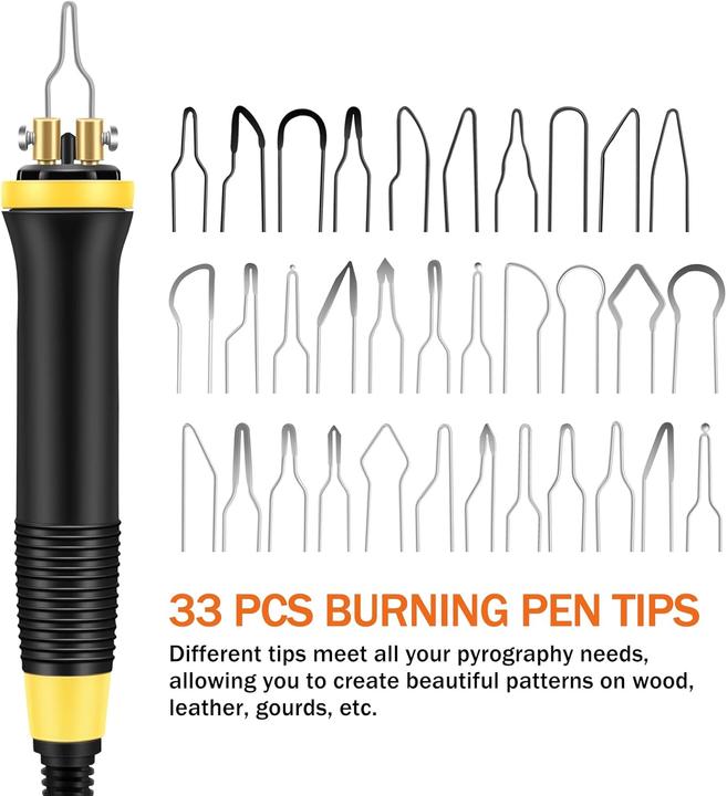 Image du produit Burnnove YH11070 Kit de pyrogravure (Piston à feu)
