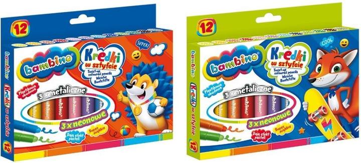 Produktbild Nenurodyta Buntstifte BAMBINO, 12 Farben (12x)
