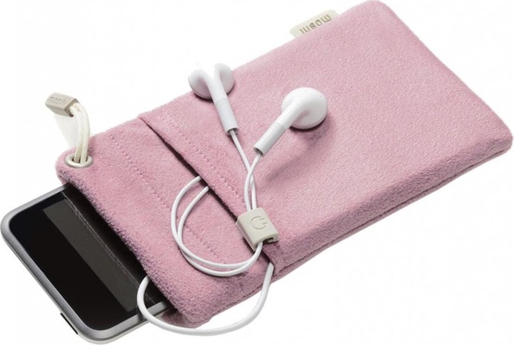 Produktbild Moshi iPouch - Pink (Apple iPhone 4s, Fairphone 1, Apple iPhone 4, Apple iPhone 3G)