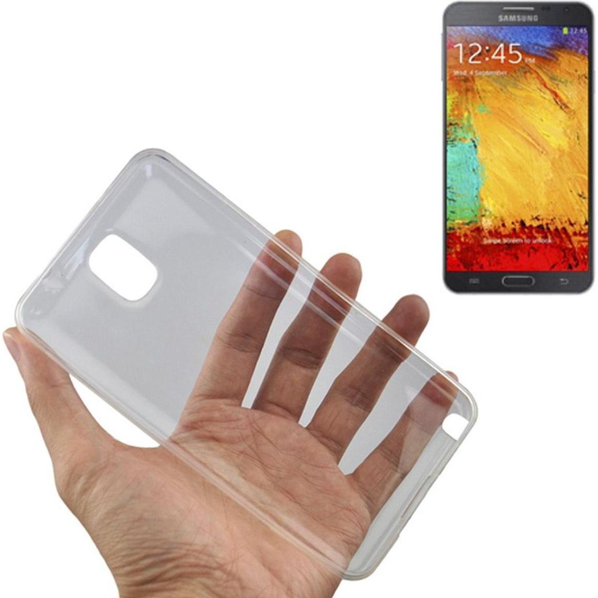 Thumbnail - König Design Handyhülle für Samsung Galaxy Note 3 Schutzcase Backcover Bumper Transparent (Samsung Galaxy Note 3), Smart...