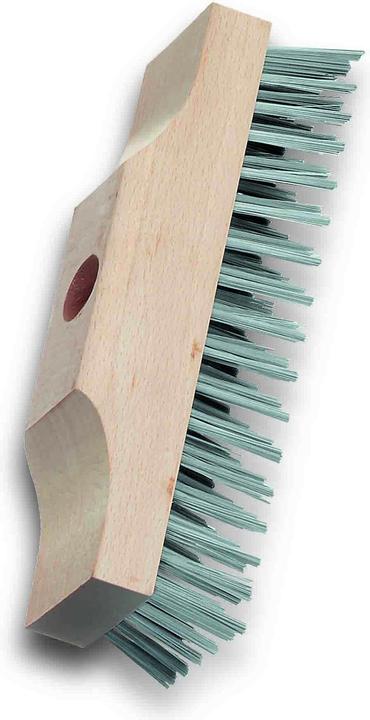 Lessmann Schrobborstel zonder steel breedte 6 cm / lengte 22 cm, glad staaldraad (1 Pcs.)