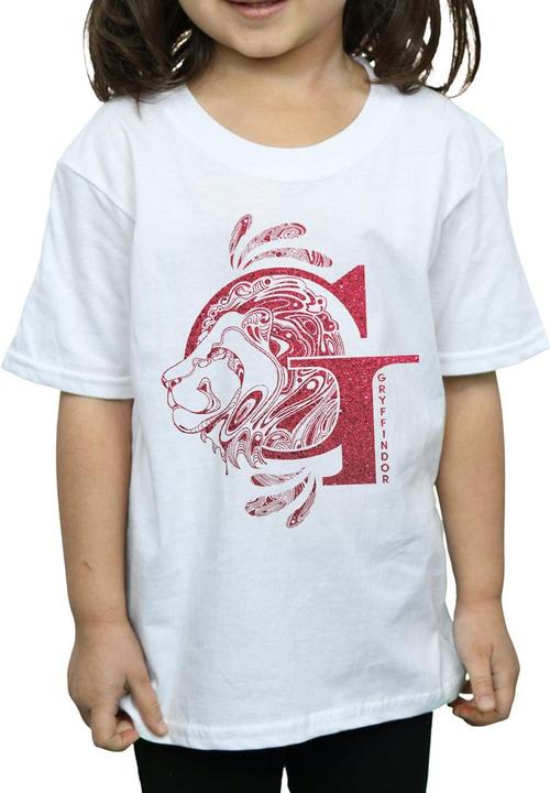 Immagine prodotto Gryffindor Glitter Maglietta Ragazze (152, 158)