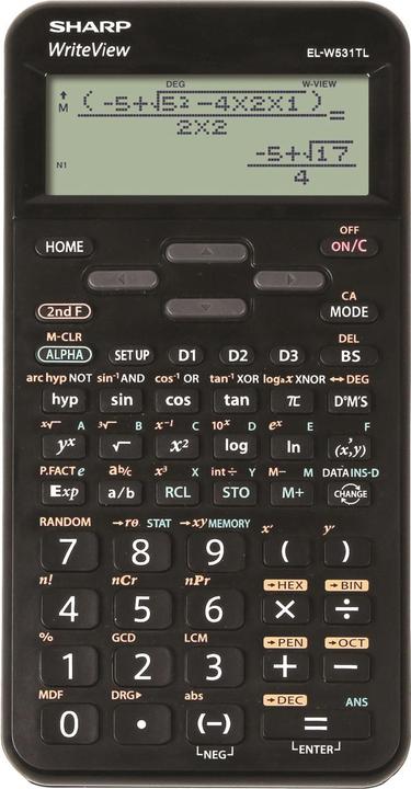 Actual product image Sharp ELW531T Desktop Calculator Pocket Calculator (Rechargeable battery)