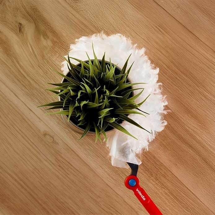 Immagine prodotto Vileda Staubwedel mit langem Stiel + 1 Flex&Catch-Einsatz (1 pz.)