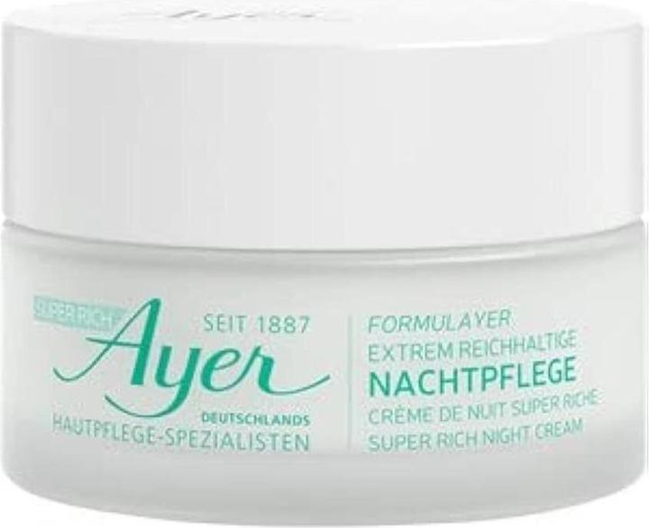 Actual product image Ayer Super Rich Night Cream Face Cream 50ml (Cleansing lotion, 50 ml)