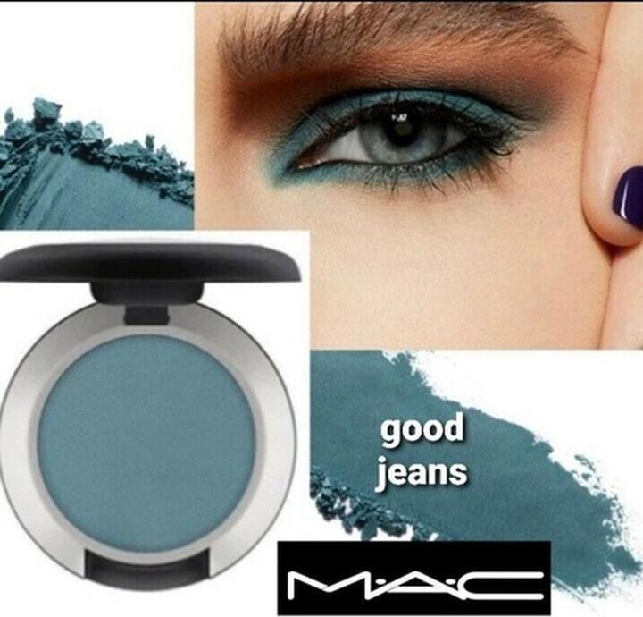 Actual product image MAC Cosmetics Powder Kiss Soft Matte Eye Shadow (Good Jeans)