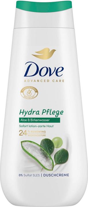 Dove Advanced Care Hydra aloe and birch water shower gel (225 ml)