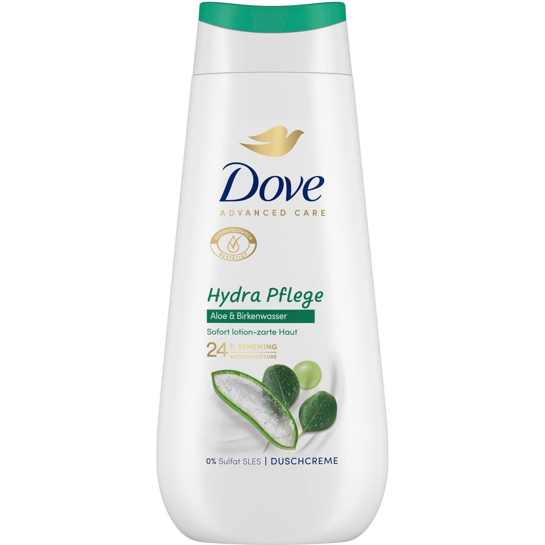 Dove Pflegedusche Advanced Care Hydra Aloe und Birkenwasser (225 ml) (8720181462948)