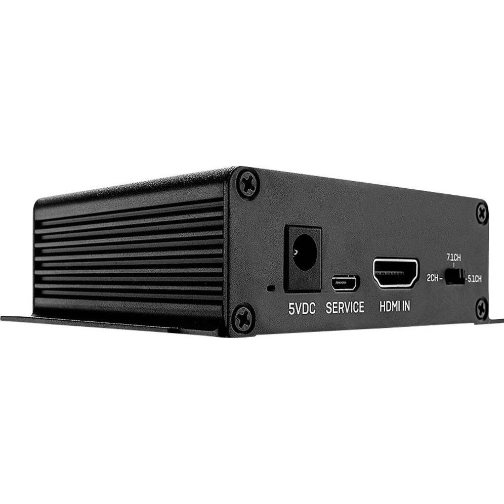 Lindy HDMI Audio Extractor (Extractor), Audio Adapter, Schwarz