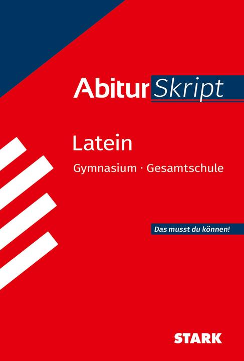Energy Label AbiturSkript - Latein (German, English, Francs Lüngen, Thomas Dold, 2024)