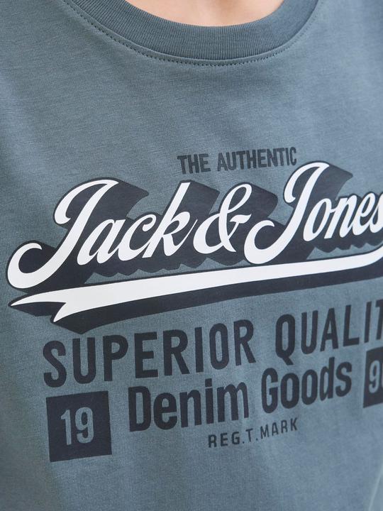 Produktbild Jack & Jones Jjelogo Tee Ls O-Nec 2 Col Aw25 Noos Jnr (140)