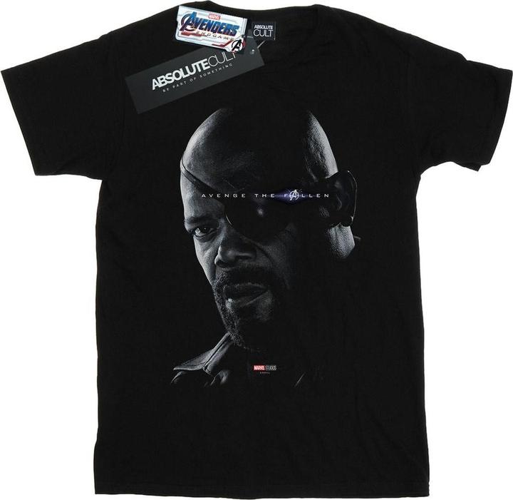 Produktbild Avengers Endgame Avenge The Fallen Nick Fury TShirt (4XL)