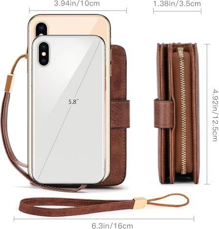 Produktbild Only-Bags.Store Portemonnaie Reissverschluss mit Münzfach & RFID-Schutz