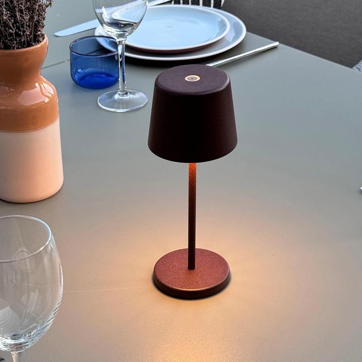 Actual product image Lumisky Vintage Dimmable Wireless LED Table Lamps with Charging Tray