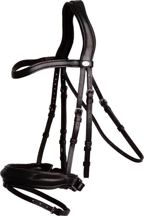 Image du produit Dy'on Bridon équitation muserolle en cuir souple