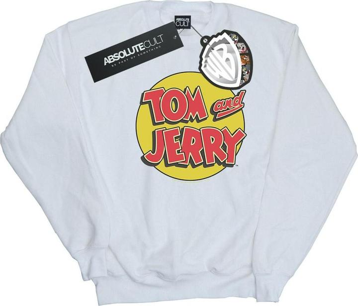 Tom & Jerry Circle Logo Sweatshirt (S)
