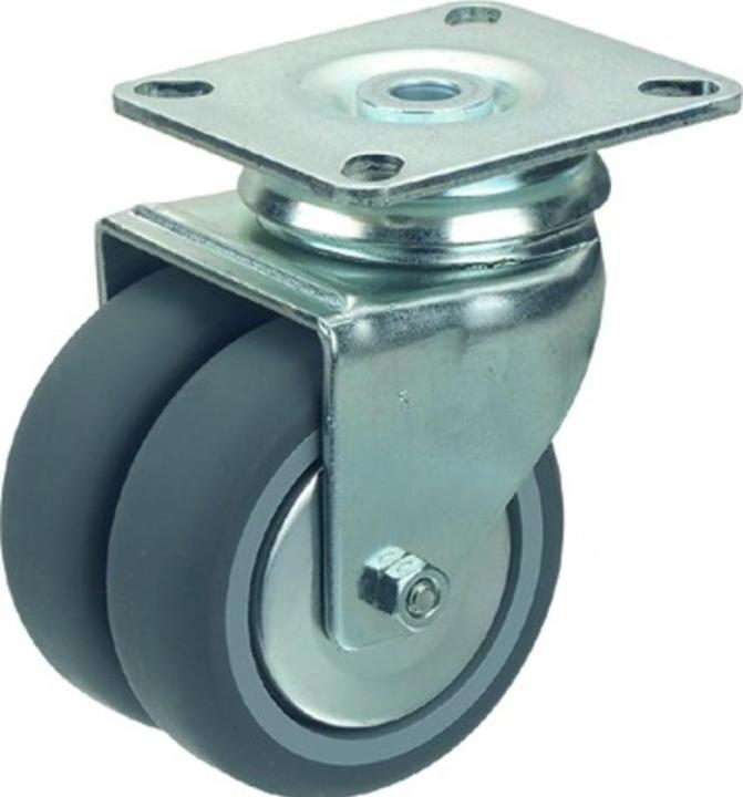 Produktbild Tente Doppel-Lenkrollen