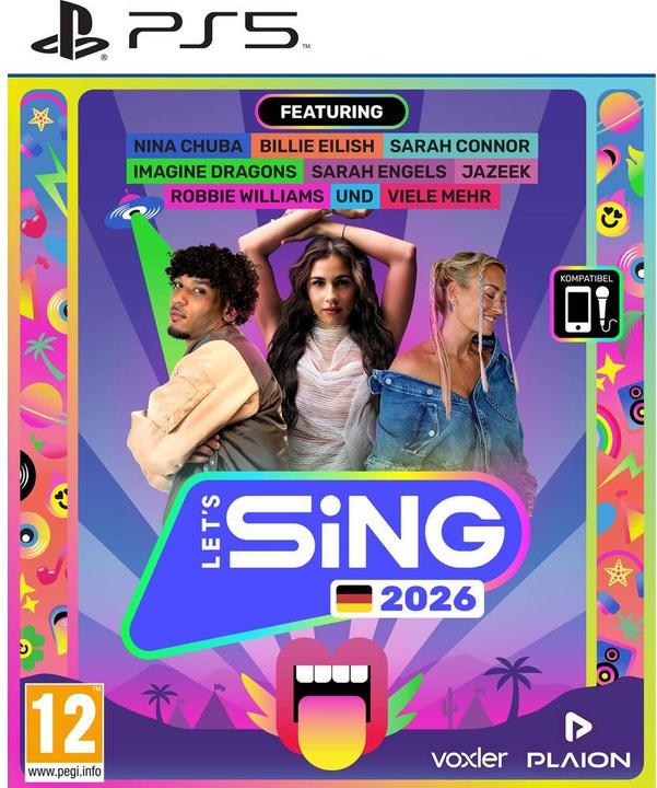 Image du produit Plaion Let's Sing 2026 German Version (PS5)