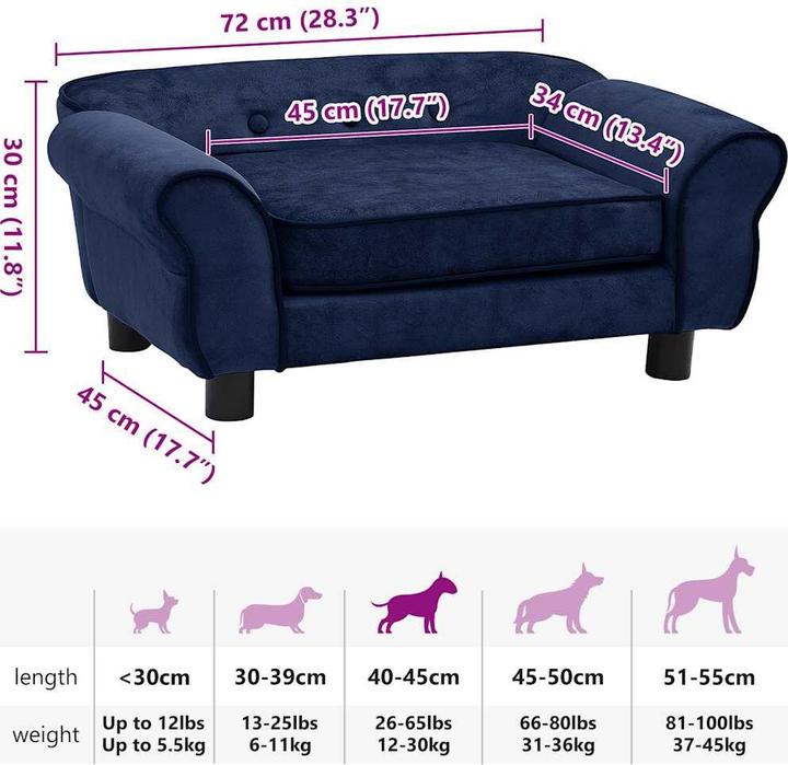 Image du produit vidaXL Hundesofa (Chien)