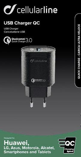 Produktbild Cellularline USB Charger (18 W, 1 Port)