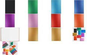 Image du produit Caran d'Ache Carnet ligné A5 - rose (A5, À rayures, Couverture rigide)