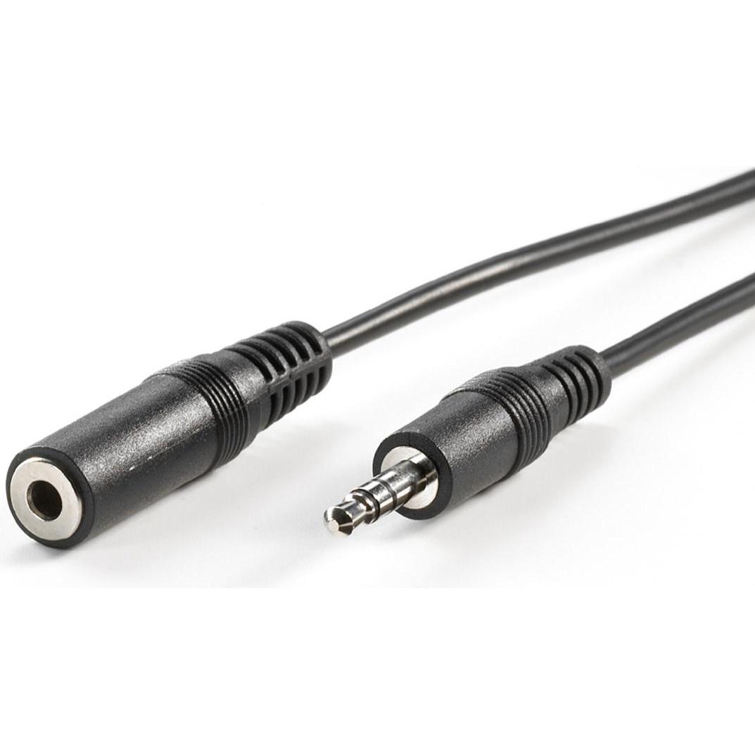 Value 3.5mm Klinke – 3.5mm Buchse (3 m, 3.5mm Klinke (AUX)), Audio Kabel
