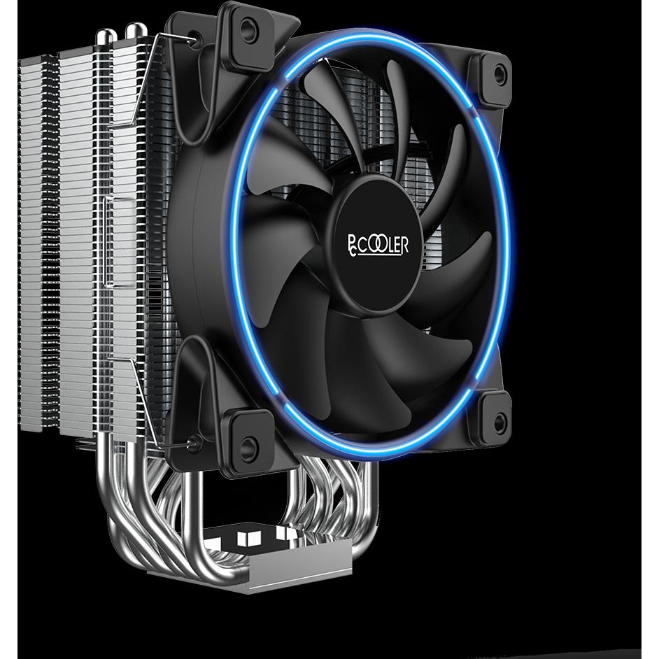Pccooler GI-R66U (160 mm), CPU Kühler, Blau