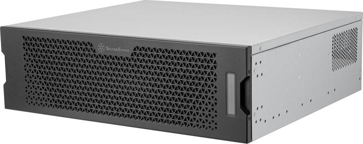 Silverstone RM31 MINI Rackmount Server-Gehäuse, Rack (schwarz, 3 Höheneinheiten)