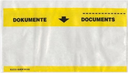 Actual product image Elco Document pouches Quick Vitro polyethylene C5/6 (250 pcs.)
