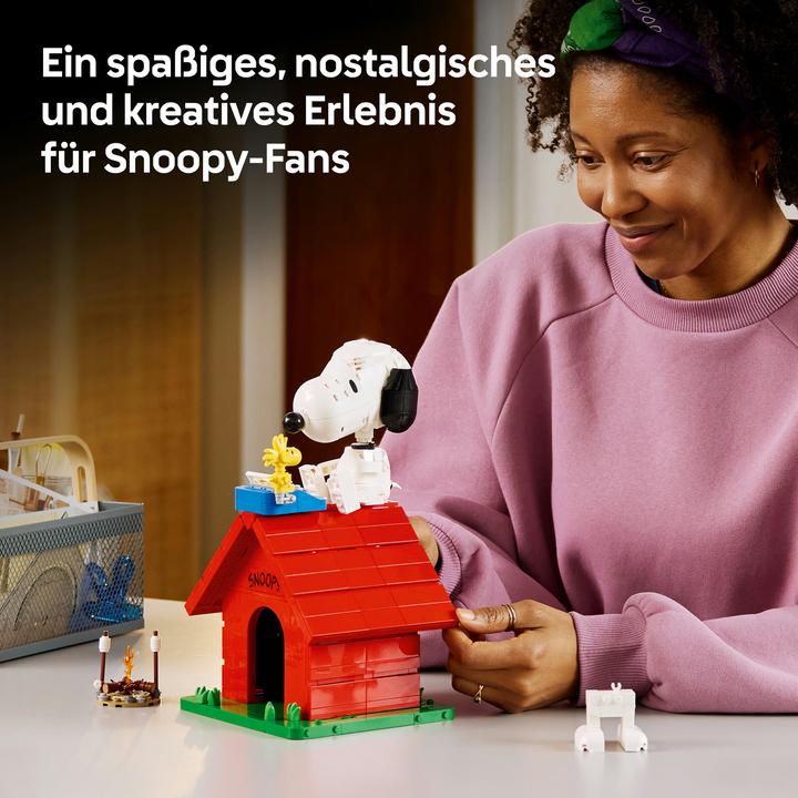 Produktbild LEGO Peanuts: Snoopys Hundehütte (21368, LEGO Ideas)
