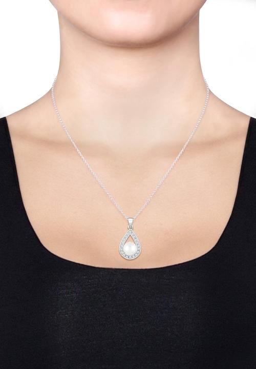Immagine prodotto Elli Set Collana a Goccia e Orecchini Premium (Argento 925)